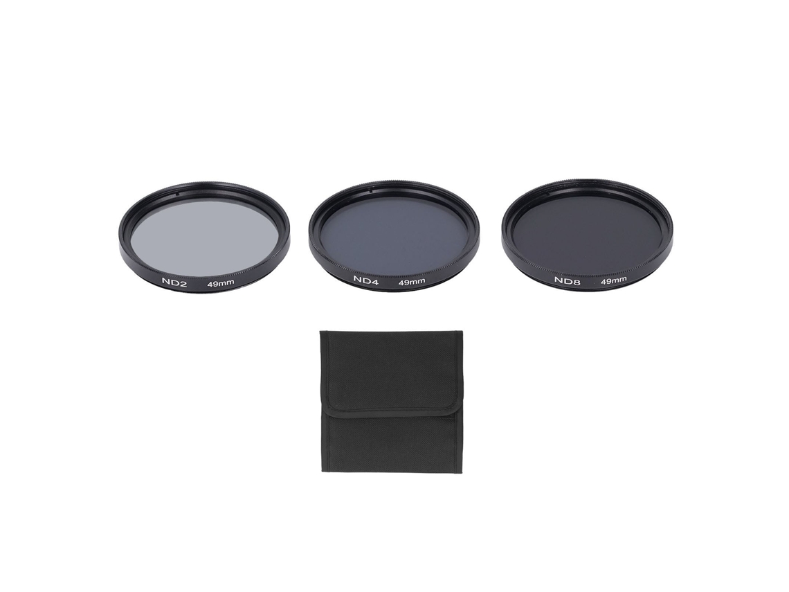 2026 set de Filtros Nd para Câmera com Revestimento Multicamada: Nd2, Nd4 e Nd8