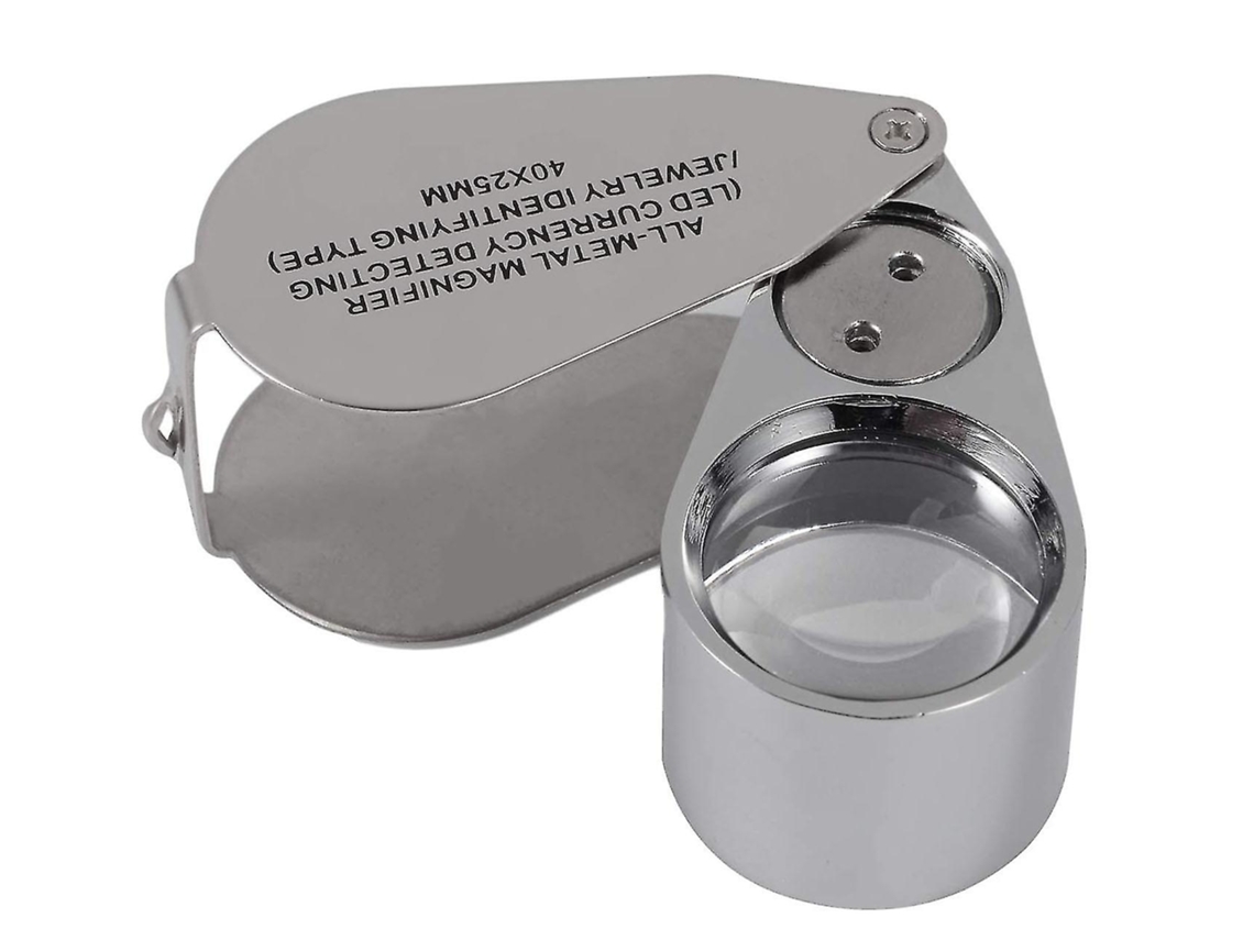 Lurelia Lupa De Joalheiro Com Led Uv 40x