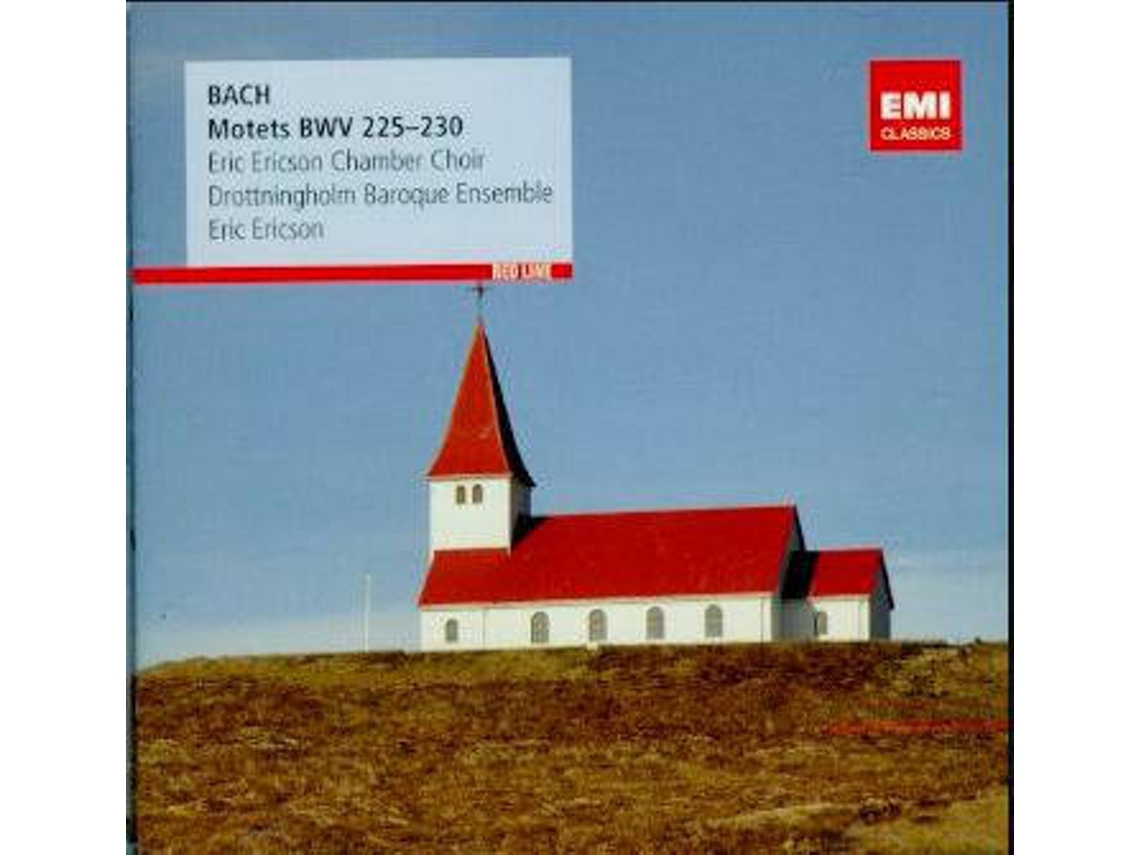 CD Bach - Eric Ericson Chamber Choir, Drottningholm Baroque Ensemble, Eric Ericson - Eric Ericson Chamber Choir (1CDs)
