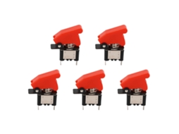 Interruptor Toggle De 2 Pinos 12v Dc 25a À Prova D'água Para Veículos E Barcos 5 Unidades