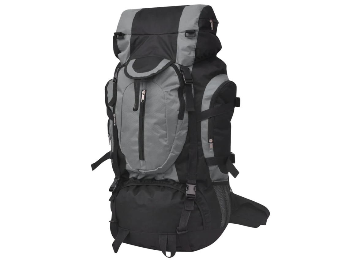 Backpack, Backpacks Vidaxl Cinzeto Tecido (75 L)