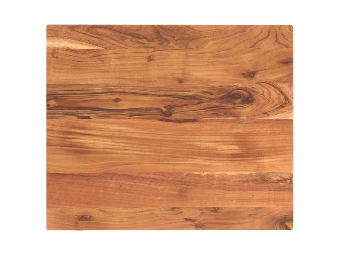 Vidaxl Tampo De Mesa Retangular 60x50x2,5 Cm Madeira De Acácia Maciça