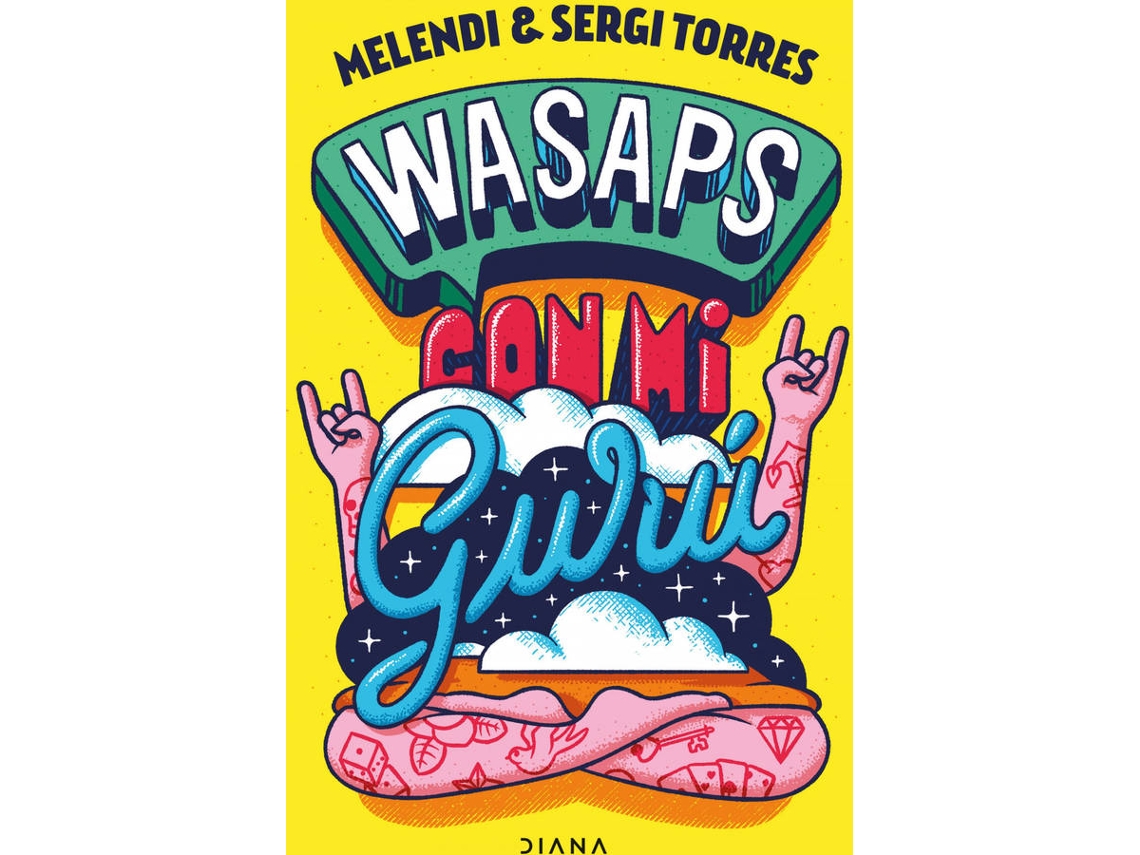 Livro Wasaps Con Mi Gurú de Melendi (Espanhol)