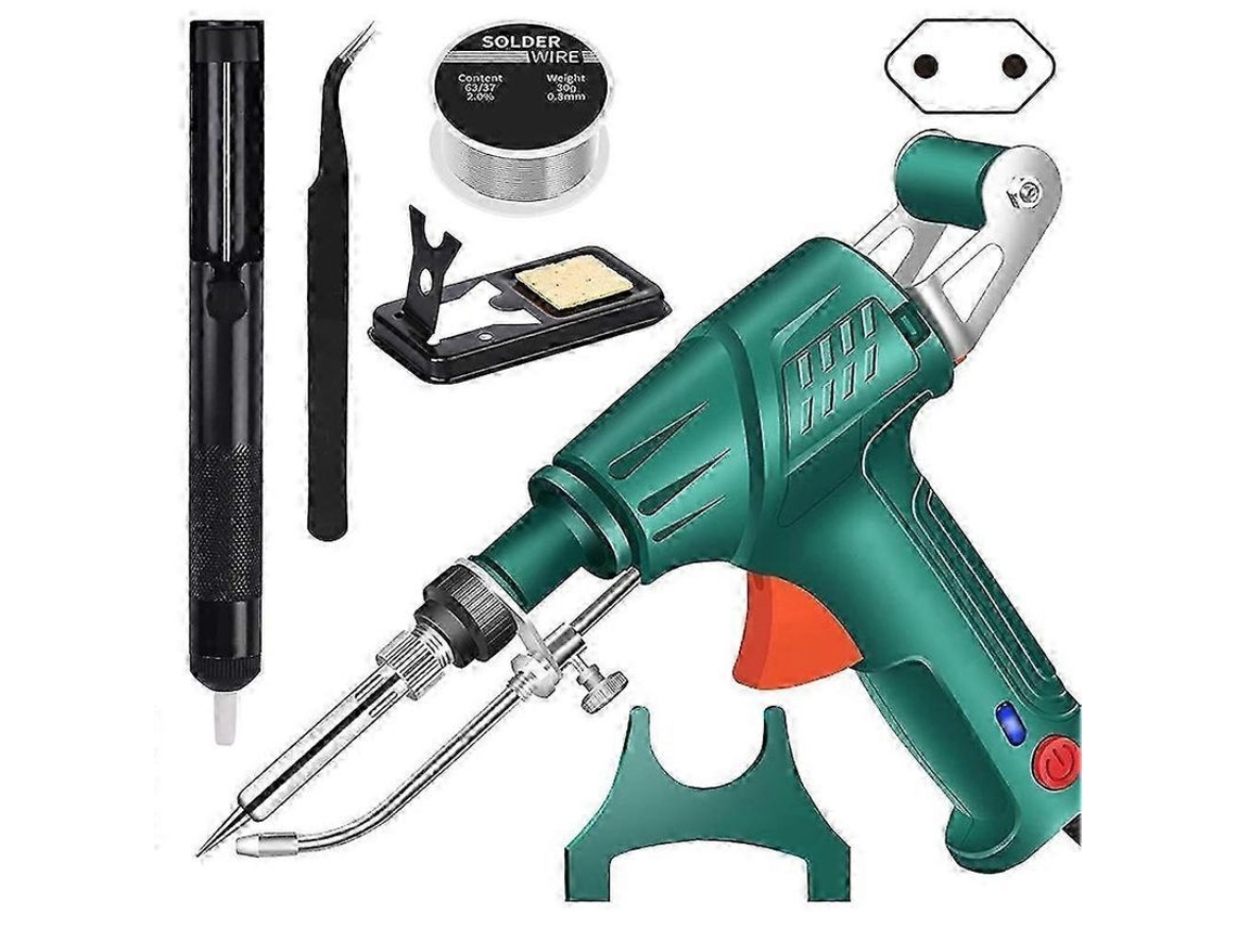 Yuru kit 3 em 1 de Soldagem, Corte e Remoção de Ferrugem Aquecimento Rápido, Ergonômico, Ideal para Iniciantes e Diy
