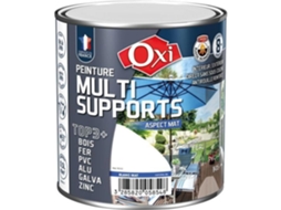Tinta Multi Superfícies Oxi Top3 Mate Cinza Escuro 0,5 L