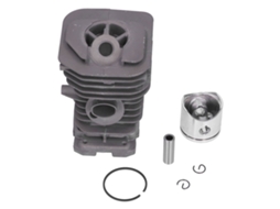 Kit de Pistão e Cilindro Primerox 38mm para Motosserra Husqvarna 136 137 141 - Peças de Reposição
