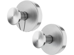 Conjunto de 3 peças copo para escova de dentes e enxaguante bucal plástico com alça S/MARCA