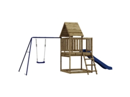 Outdoor Playset, Outdoor Playsets Vidaxl Marrom Madeira De Pinho Impregnada (n/a)