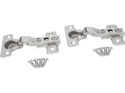 Dobradiças De Aço Inoxidável Para Armários, 25mm, Perfuradas, Para Tubos De Aeronaves, Com Amortecedor, Para Guarda