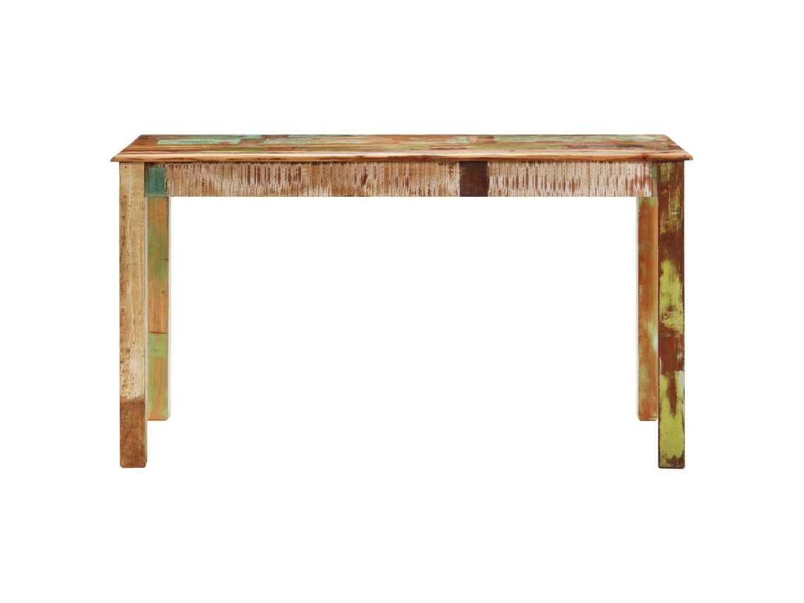 Mesa de Jantar 140x70x76 Cm Madeira Recuperada Maciça MAISON EXCLUSIVE