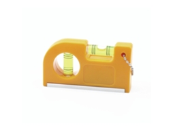 1 Nível Magnético De Bolso, Amarelo, Ferramenta De Medição, Nível, Mini