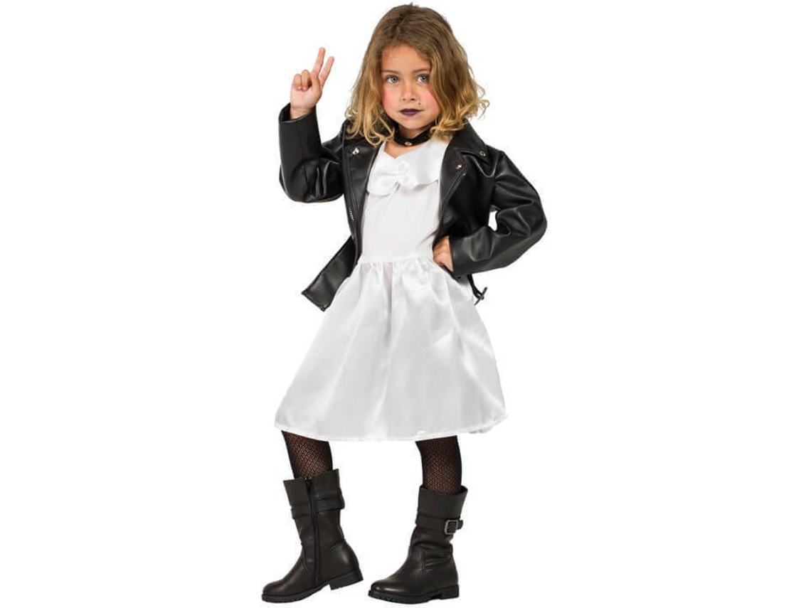 Fato de Menina DISFRAZZES Boneca Diabólica (Tam: 7 a 9 anos)