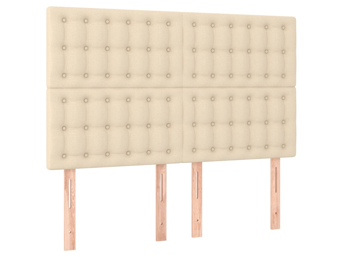 Headboard, Headboards Vidaxl Creme Tecido (144 Cm)