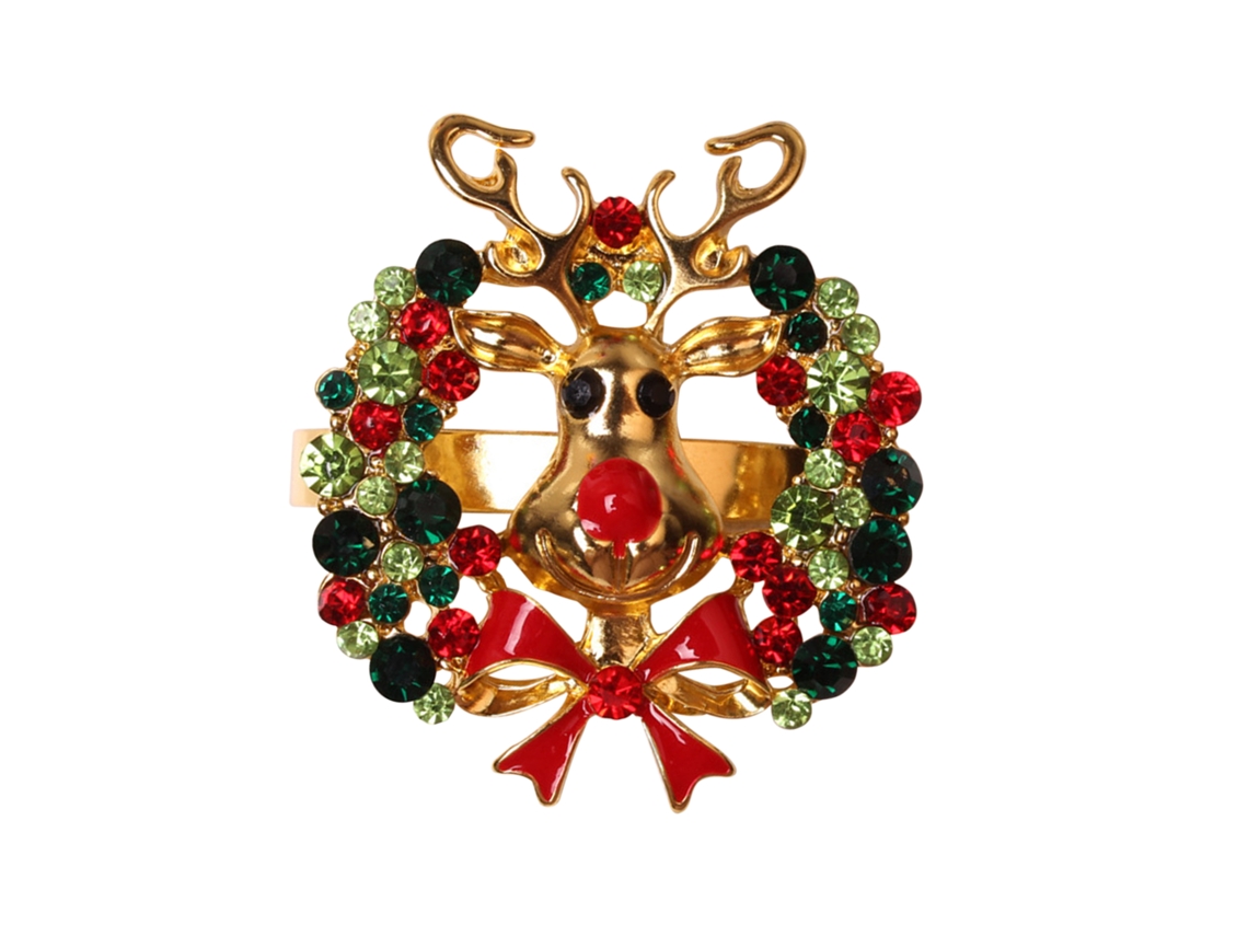 Laxiscreed Enfeite Natalício Com Fecho De Alce Para Decorações Festivas E Alegres