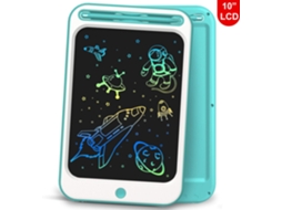 Quadro De Escrita Lcd, 10 Polegadas, Brinquedos Educativos, Desenho Eletrônico, Bloco Caligrafia E Rabiscos Para Crianças Adultos Aquaforge