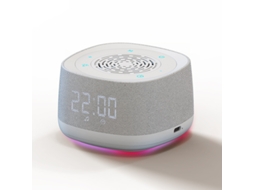 Coluna Bluetooth com Ruído Branco, Auxiliar para Dormir, Aliviador de Stress, Branco ZYBLSSBB