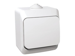 Interruptor Schneider Electric Cedar Plus Ip44 Branco 10 Ax 250 V Ac