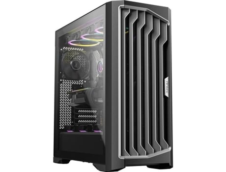 Gabinete de PC de torre grande com painéis de vidro Antec Performance 1 FT RGB