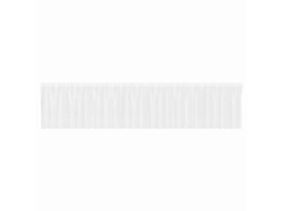 Conjunto 1 Cortina De Renda Vidaxl Branco Poliéster (180 X 750 Cm)
