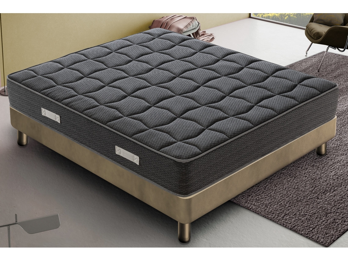 Colchão Ilovesleep Black Moon ( 150x190x20 Cm, Espuma Hr + Viscoelástica)
