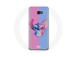 Capa para Samsung Galaxy A3 2017 Stitch e anjo azul rosa
