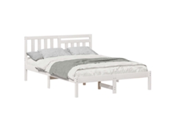 Estrutura da Cama com Cabeceira Branco 120 X 190 Cm MAISON EXCLUSIVE