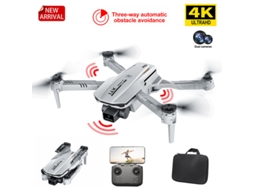 Xt1 Mini Drone com Câmera Dupla 4K 3 Baterias Duração Da Bateria: 15 Min Branco