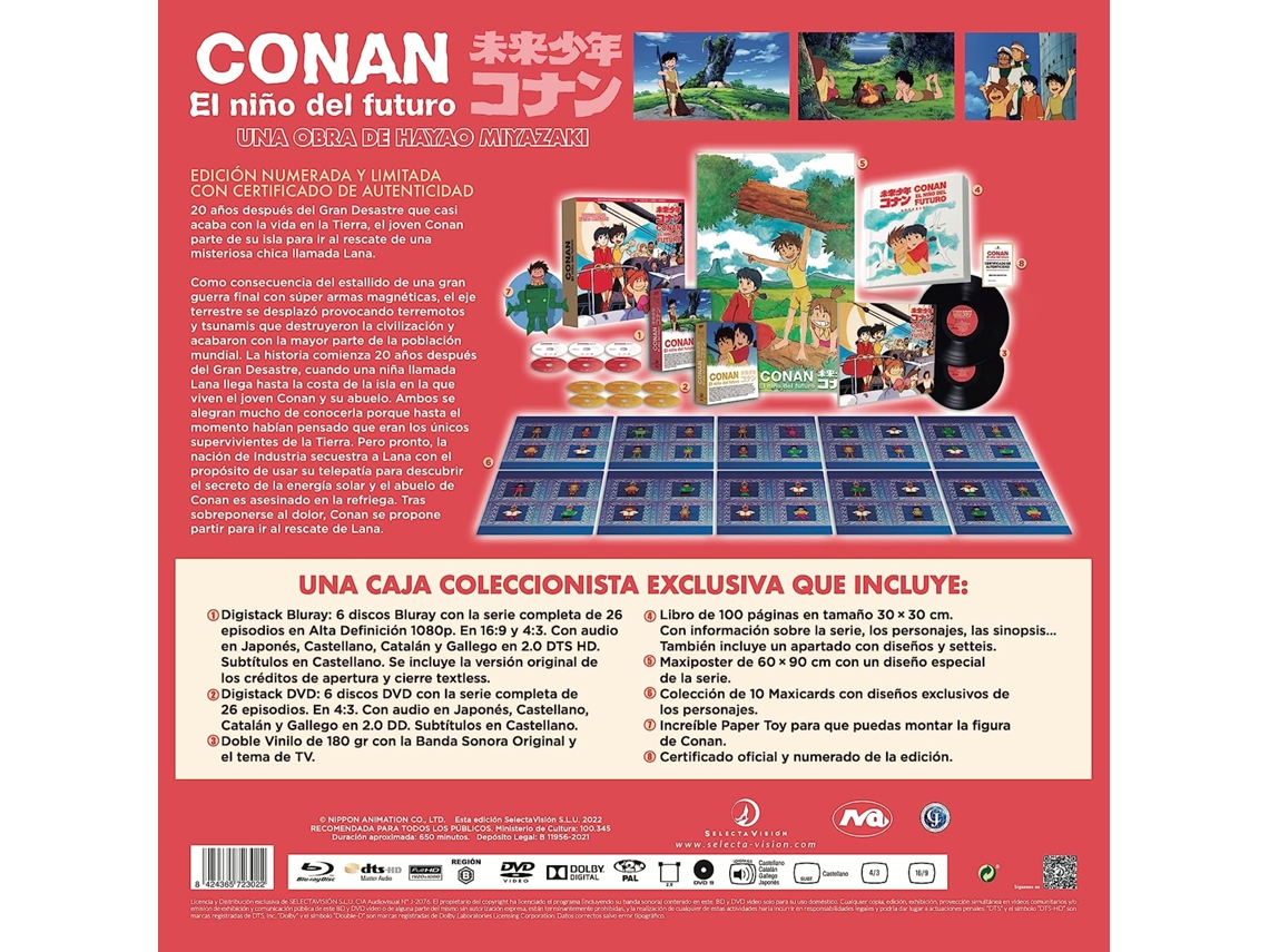 DVD Mirai Shônen Konan / Conan El Niño Del Futuro | Worten.pt