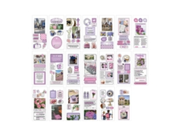 20 Adesivos De Scrapbook, Adesivos Decorativos Autoadesivos Para Scrapbooking, Diários E Manuais Diy