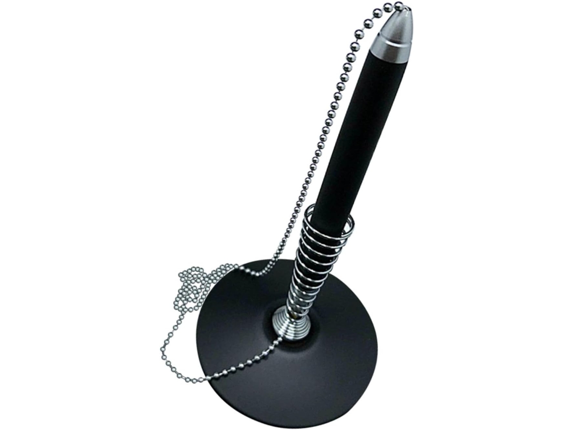 Caneta Esferográfica Metálica Jojofuny Com Base Redonda, Formato