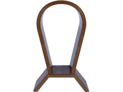Balacoo 1 Pièce Support Pour Casque En Bois Naturel Porte Casque Audio Élégant Pour Bureau Et