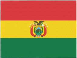 Manta de Flanela Ultramacia Phayah com Estampa da Bandeira Boliviana Ideal para Sofá Cama Sala Estar Escritóri