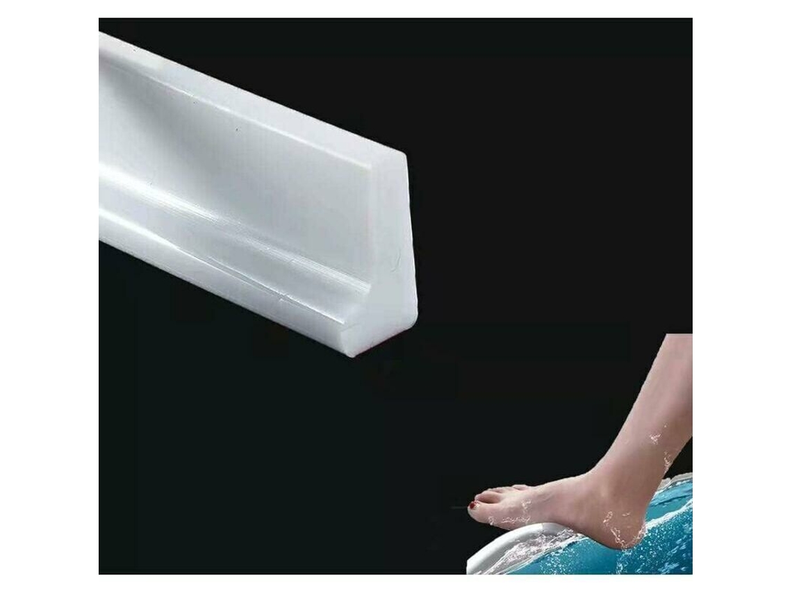 Faixa De Vedação De Silicone Para Soleira De Chuveiro, 2 M (78 Pol, ), Para Piso De Banheiro, Banheira E Áreas Úmidas