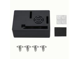 Protetor De Tela De 3,5 Polegadas, Enclosure, Case, Caixa, Capa Para Raspberry Pi 3b+/3b/2b Preto