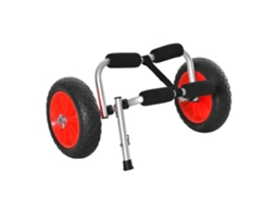 Carrinho Transporte Alumínio para Barcos/caiaques, Carga 70kg, Espuma Antiderrapante, Dobrável. Ge