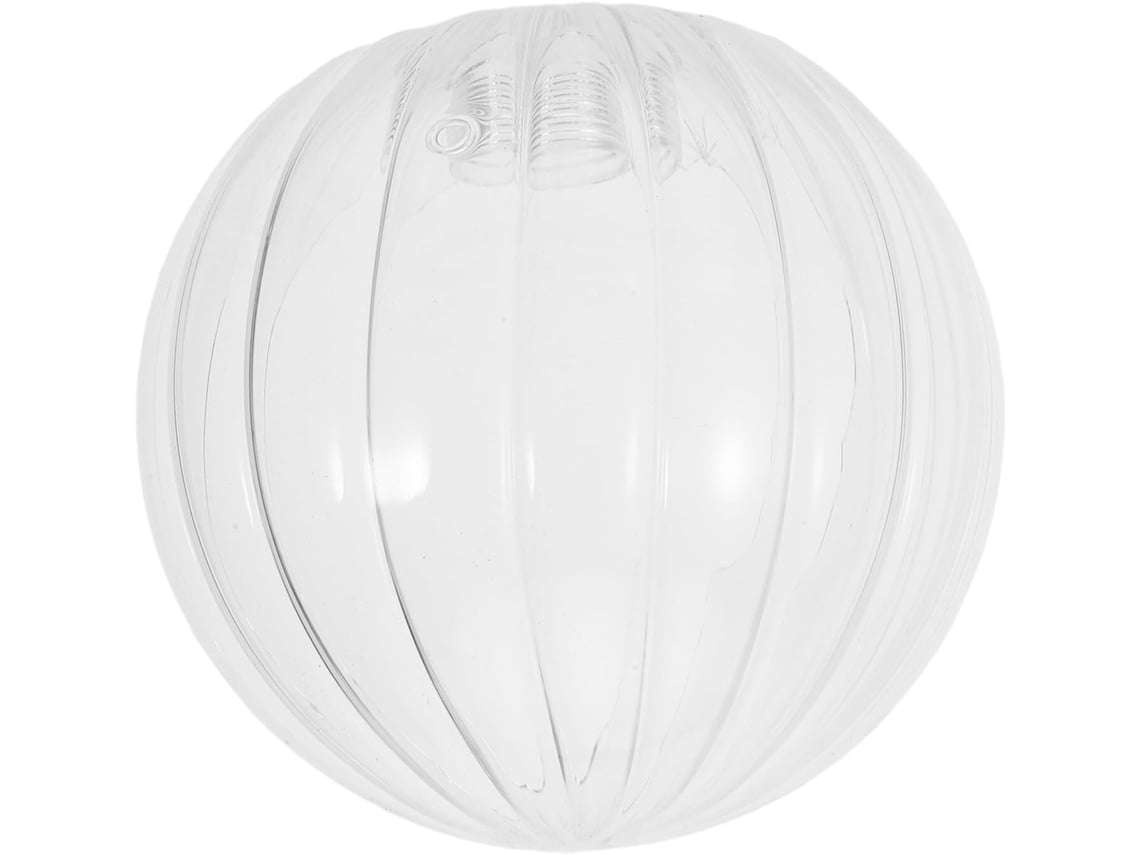 Vidro Borossilicato Transparente Listrado de 120 Mm para Lâmpada G9, Esfera Decorativa, Compatível com Luminárias. SFUSHOS