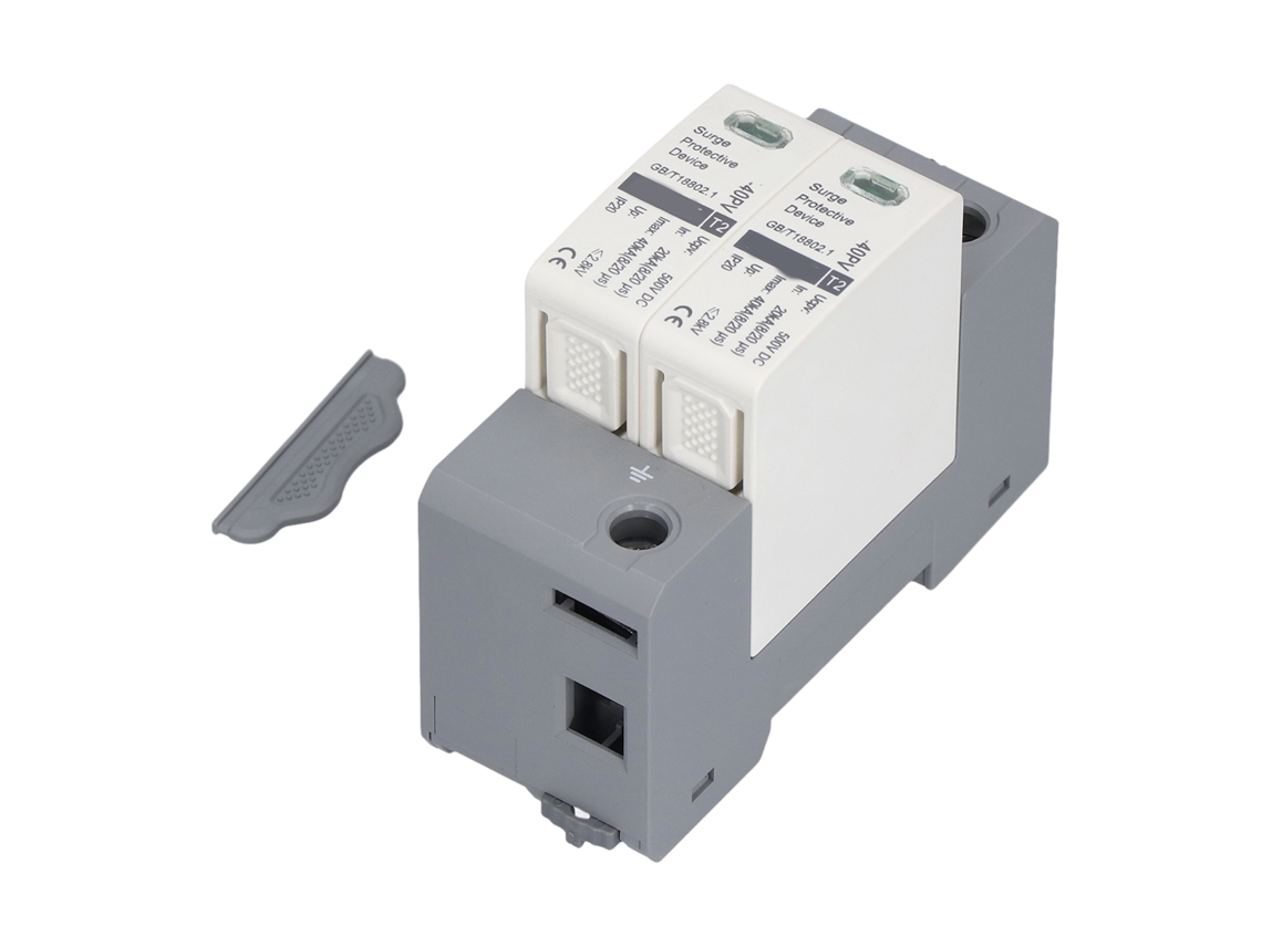 PROTECTOR DE SOBRECARGA 2P 20 40KA 500VDC CHLT 40PV DISPOSITIVO DE PROTEÇÃO CONTRA DESCARGAS ATMOSFÉRICAS S/MARCA