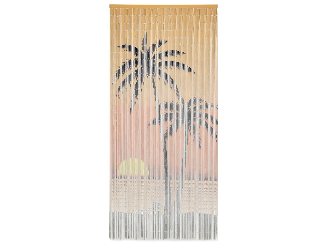 Vidaxl Cortina Mosquiteira Em Bambu 90x200 Cm
