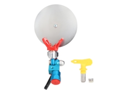 Laxiscreed Guia De Acabamento Para Pulverizador Airless 7-8 Polegadas Com Bico E Separação De Cor