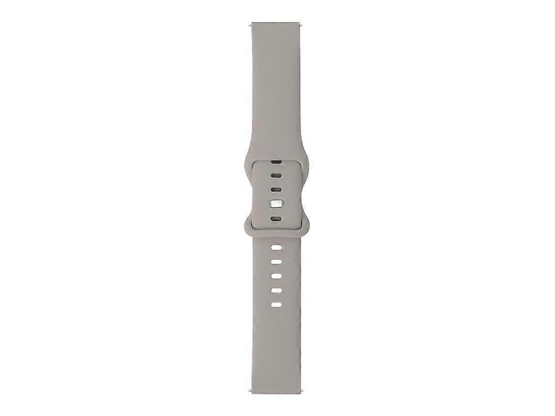 Pulseira De Silicone Com 8 Fivelas Para Huawei Watch Gt 2 42mm (vermelho Vinho)