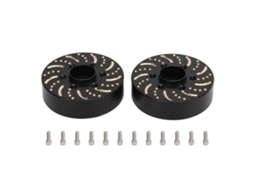Pesos De Roda Em Latão Adaptador De Cubo Hexagonal 6 Buracos Para Rodas Beadlock 1.9 2.2 Polegadas 12mm