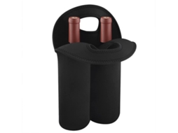 Bolsa térmica para vinho Slowmoose para 2 garrafas, bolsa térmica portátil para piquenique