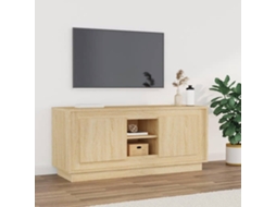 Vidaxl Móvel P/ Tv 102x35x45 Cm Madeira Processada Carvalho Sonoma