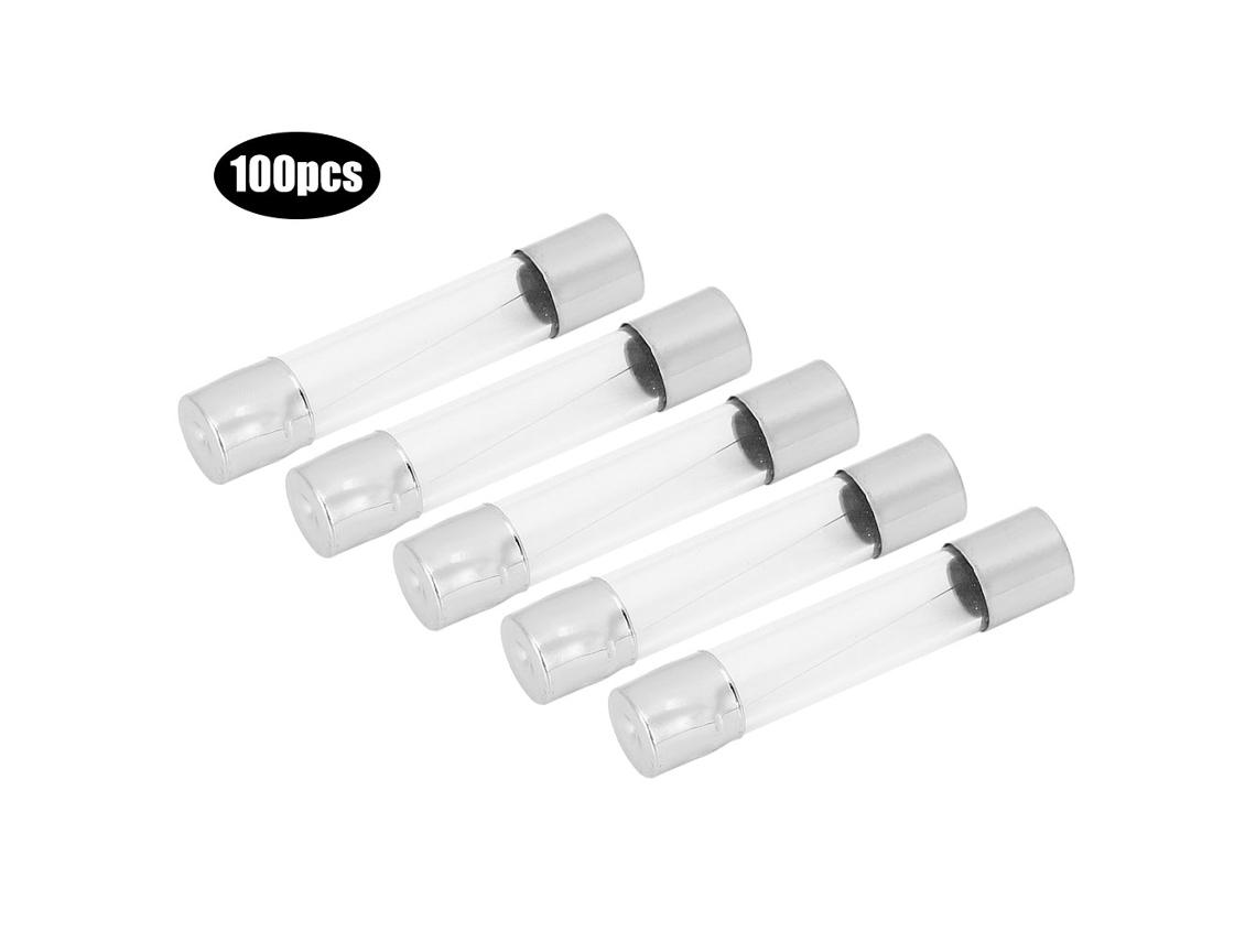 Fusível De Vidro Rápido Ac250v 6x30mm 5a 100pcs