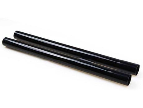 Tubo Aspirador Pó Compatível Modelos Extensão Plástico 35mm 2 Peças Preto Brawdress