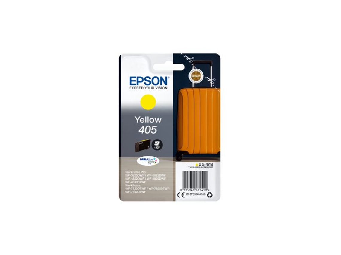 Tinteiro EPSON 405 DURABrite Amarelo