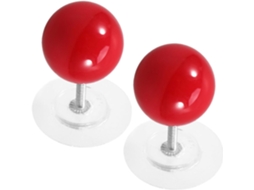 Holibanna Conjunto De 2-puxadores Criativos Para Móveis, Compactos, Em Plástico, Para Gavetas E Armários Design Moderno