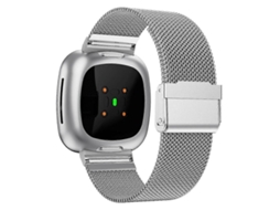 Pulseira De Substituição De Metal Ajustável Para Fitbit Versa 4/sense 2 Olysi Shop