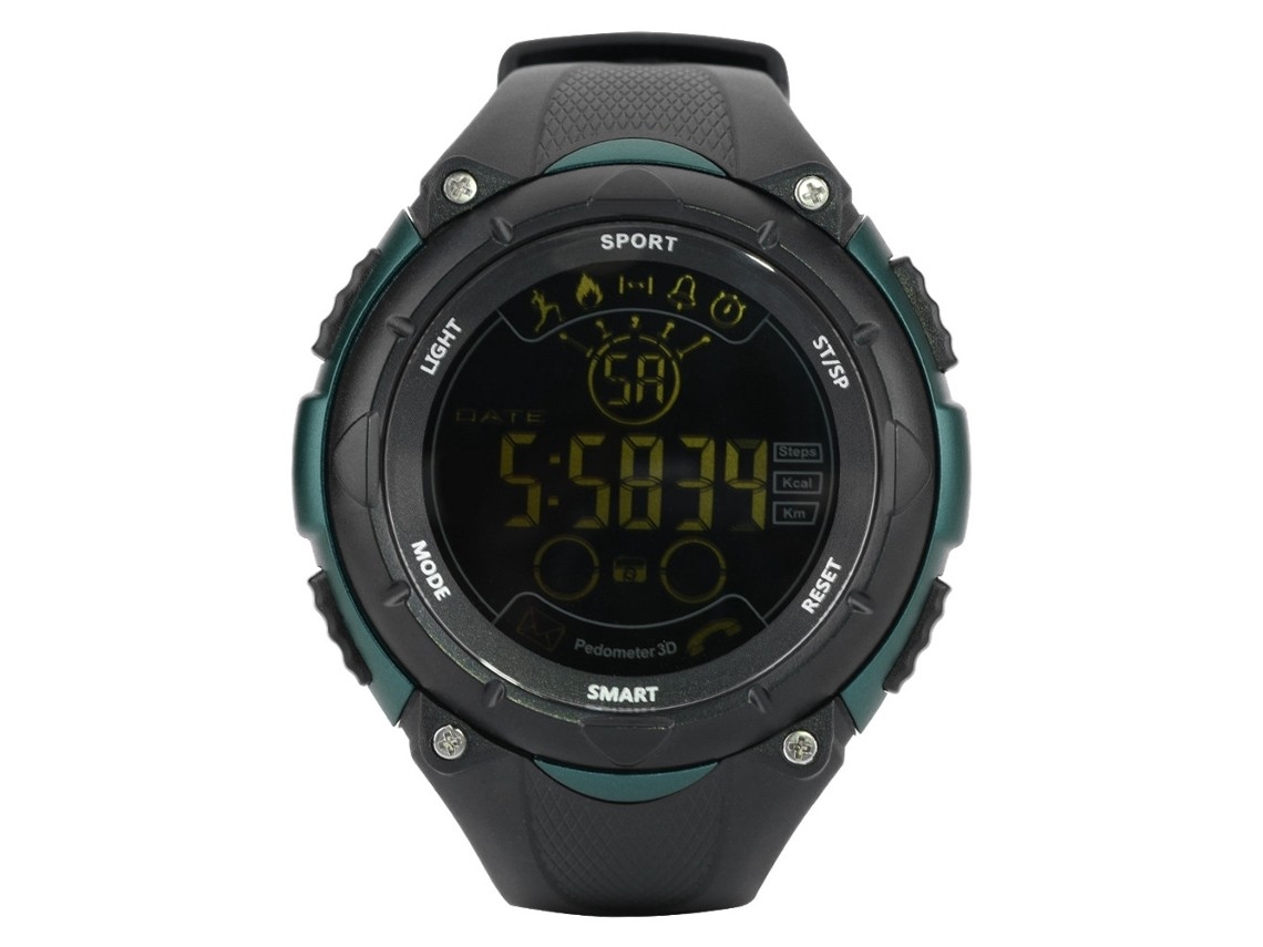 Smartwatch With Pedometer And 3 Alarms.