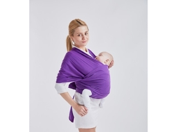 Marsúpio Digitallab Ergonómico Para Bebés Até 16 Kg (roxo)